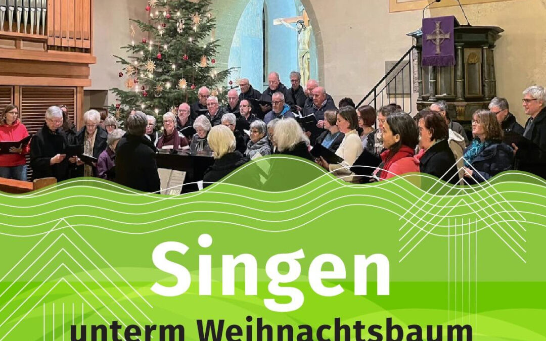 Singen unterm Weihnachtsbaum 2024