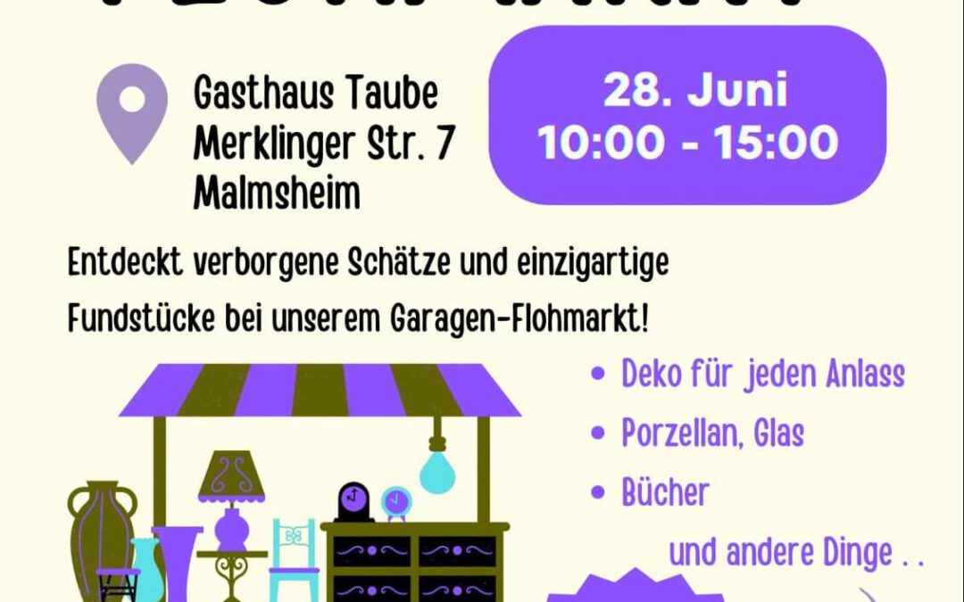 Garagen-Flohmarkt