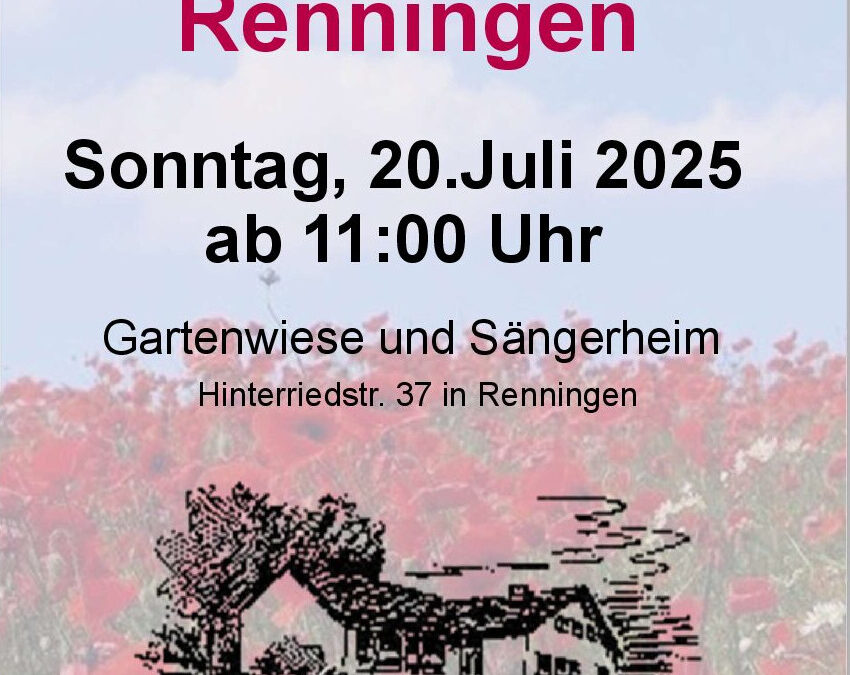 Hocketse Frohsinn Renningen 2025
